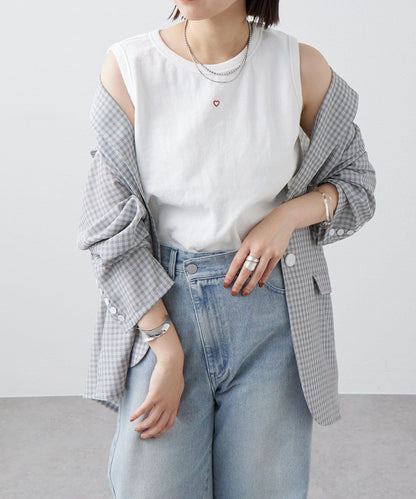 mystic 羅紋無袖T恤