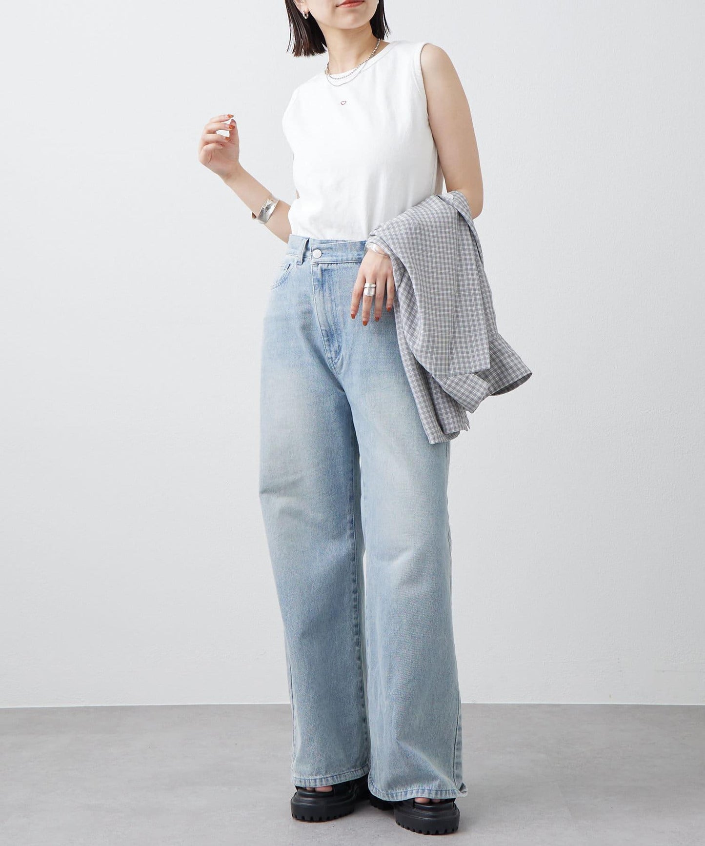 mystic 羅紋無袖T恤