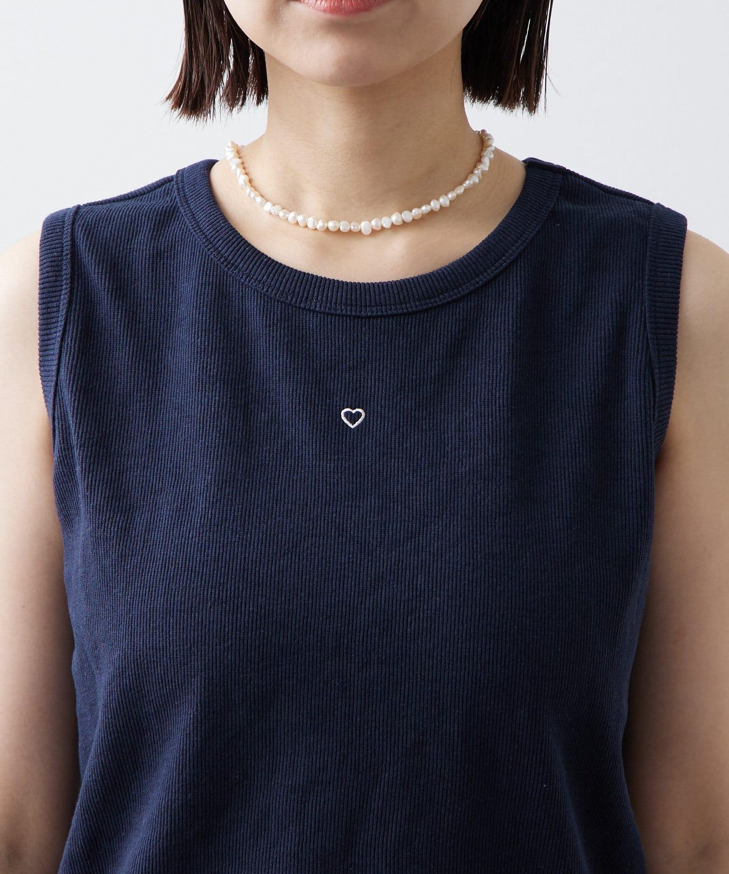 mystic 羅紋無袖T恤