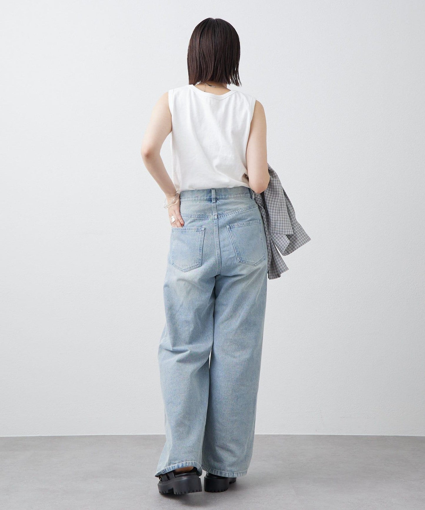 mystic 羅紋無袖T恤