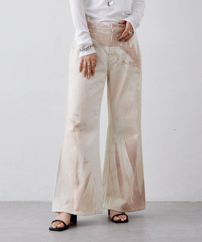 【mystic】ai no de sugo 寬鬆喇叭褲