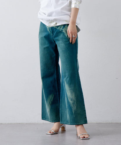 【mystic】ai no de sugo 寬鬆喇叭褲