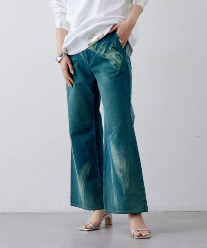 【mystic】ai no de sugo 寬鬆喇叭褲