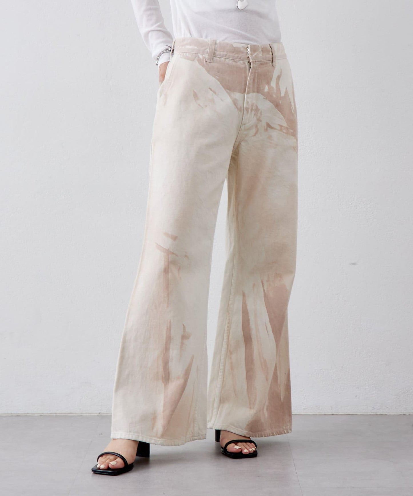 【mystic】ai no de sugo 寬鬆喇叭褲