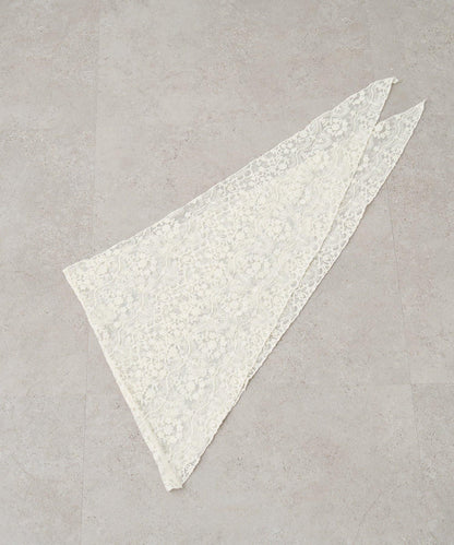 多種蕾絲拼接 絲巾