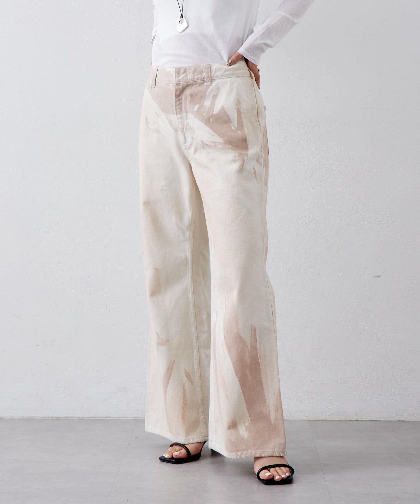 【mystic】ai no de sugo 寬鬆喇叭褲