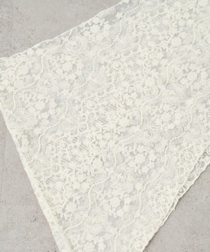 多種蕾絲拼接 絲巾