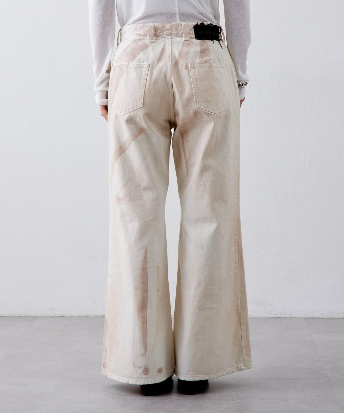 【mystic】ai no de sugo 寬鬆喇叭褲