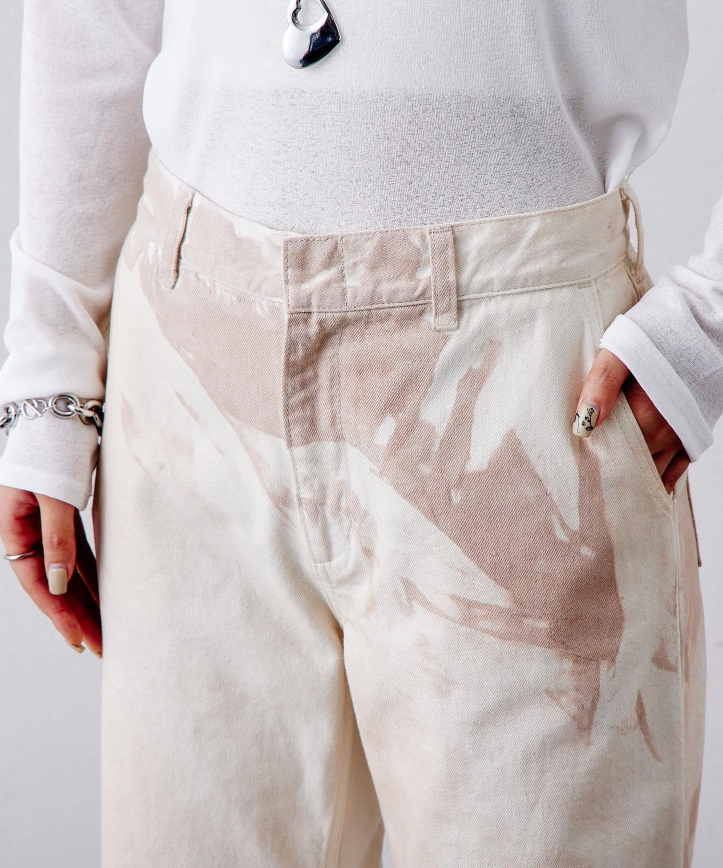 【mystic】ai no de sugo 寬鬆喇叭褲