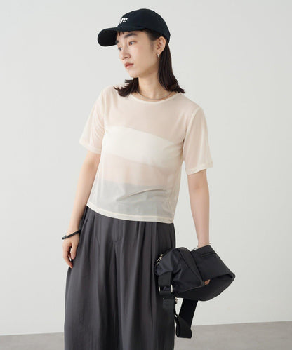 Omekashi NUDED薄紗T恤