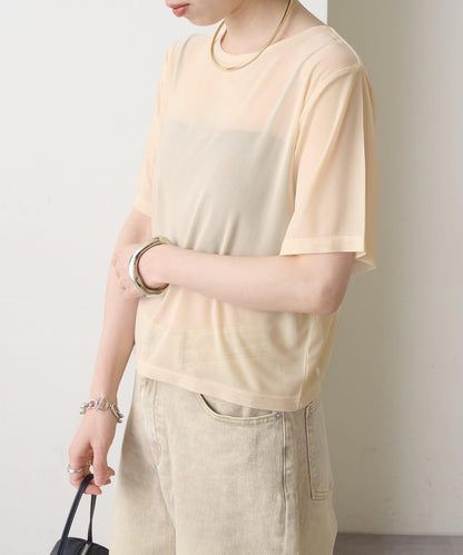 Omekashi NUDED薄紗T恤