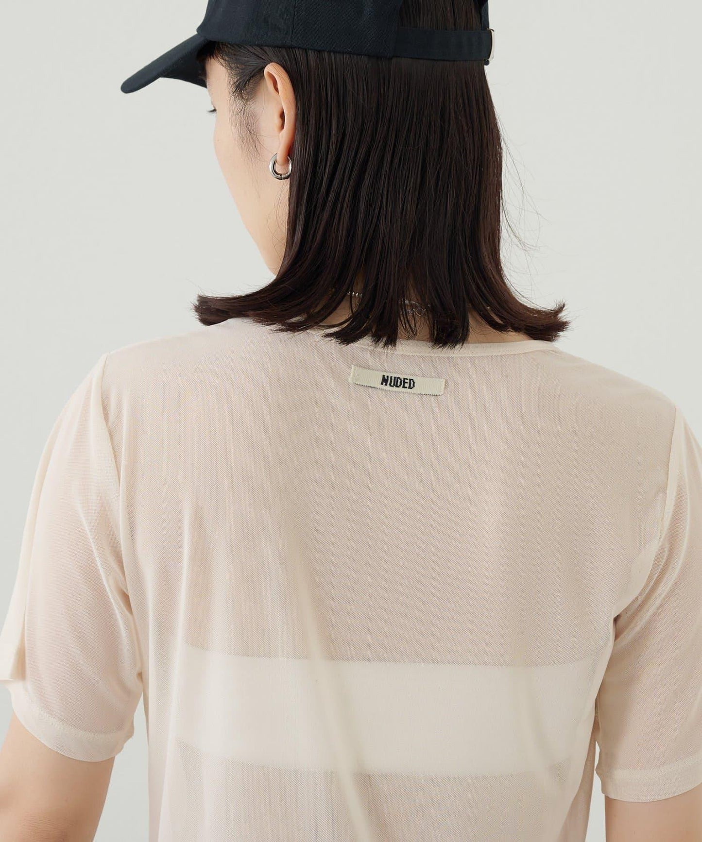 Omekashi NUDED薄紗T恤