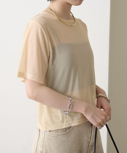 Omekashi NUDED薄紗T恤