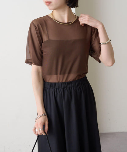 Omekashi NUDED薄紗T恤