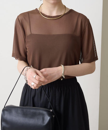 Omekashi NUDED薄紗T恤