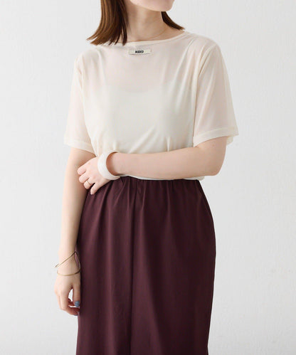 Omekashi NUDED薄紗T恤