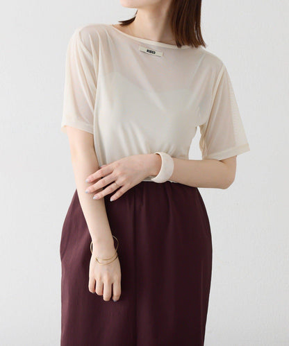 Omekashi NUDED薄紗T恤