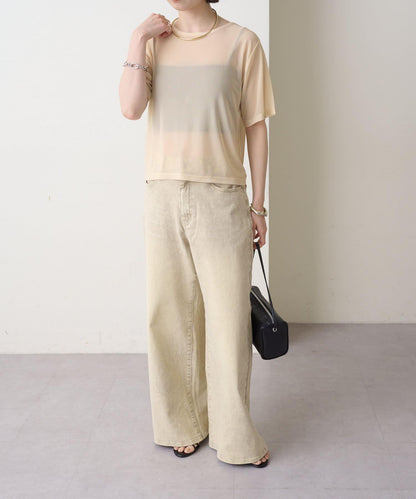 Omekashi NUDED薄紗T恤