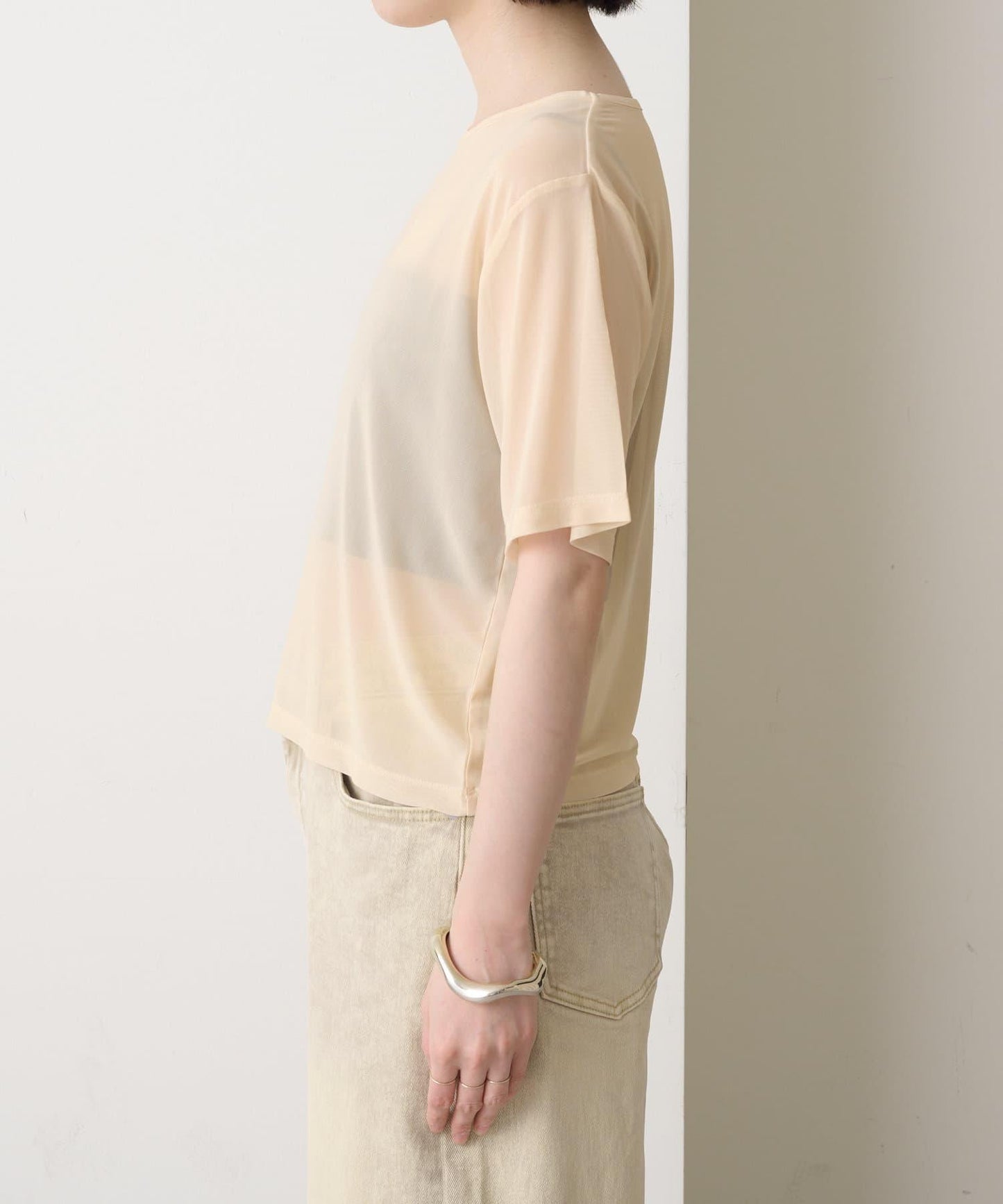 Omekashi NUDED薄紗T恤