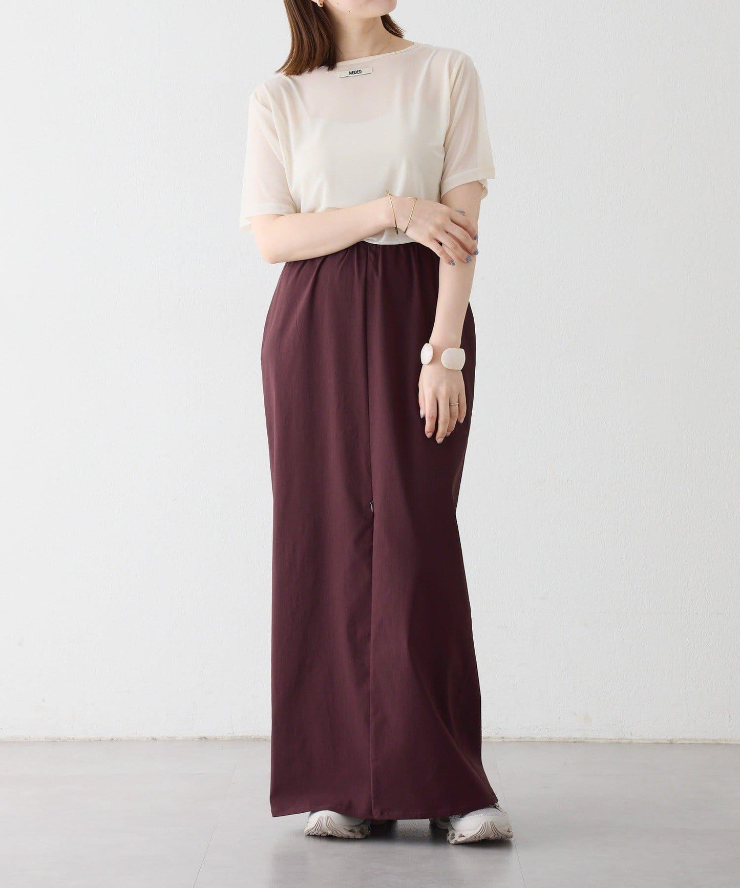 Omekashi NUDED薄紗T恤