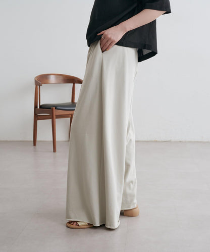 Omekashi 衛衣面料闊腿褲