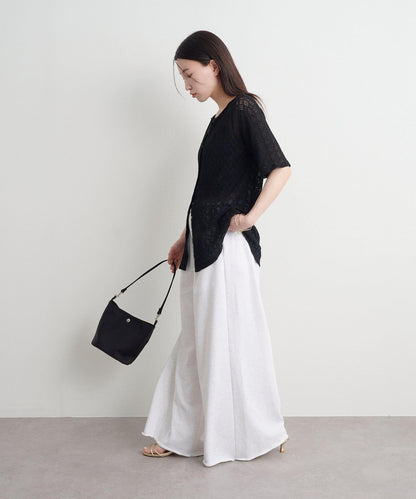 Omekashi 衛衣面料闊腿褲