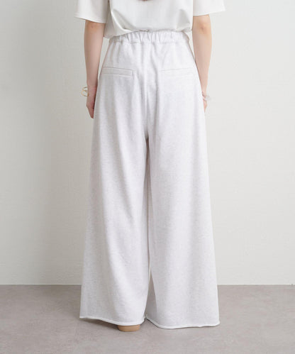 Omekashi 衛衣面料闊腿褲