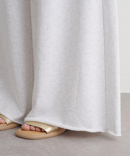 Omekashi 衛衣面料闊腿褲