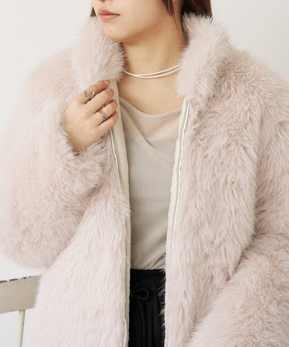 RAY CASSIN 毛絨短外套