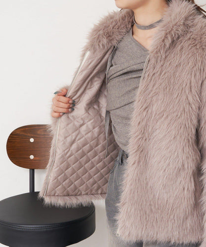 RAY CASSIN 毛絨短外套