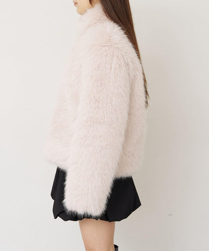 RAY CASSIN 毛絨短外套