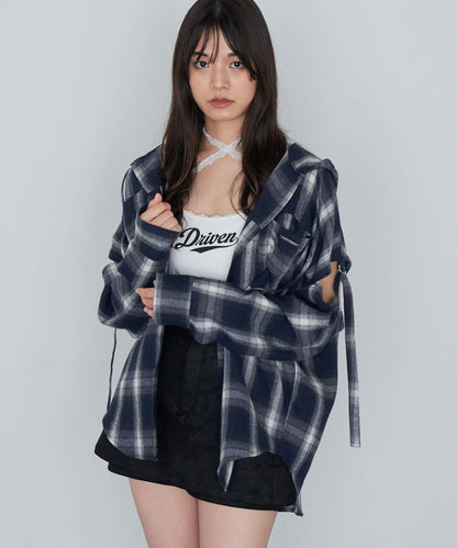 蕾絲Logo帶胸墊疊穿吊帶背心