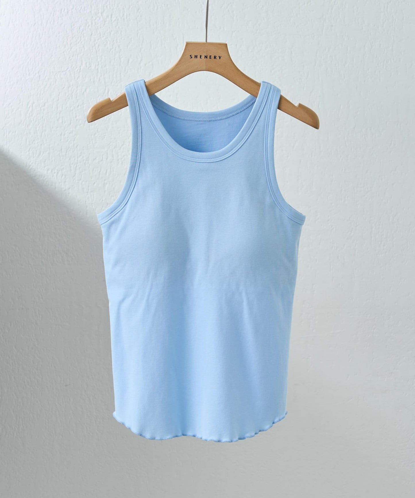 SHENERY 帶胸墊 美式挖肩 背心