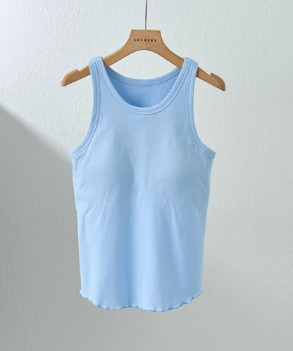 SHENERY 帶胸墊 美式挖肩 背心