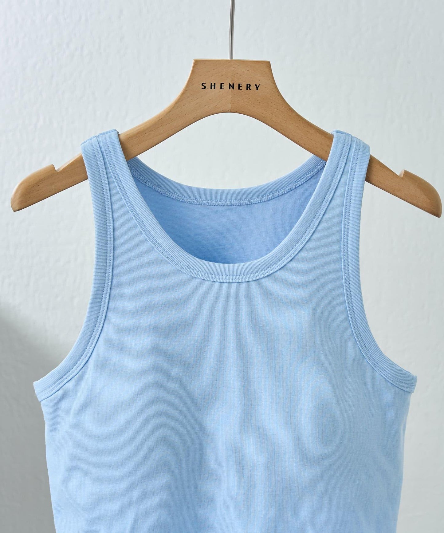 SHENERY 帶胸墊 美式挖肩 背心