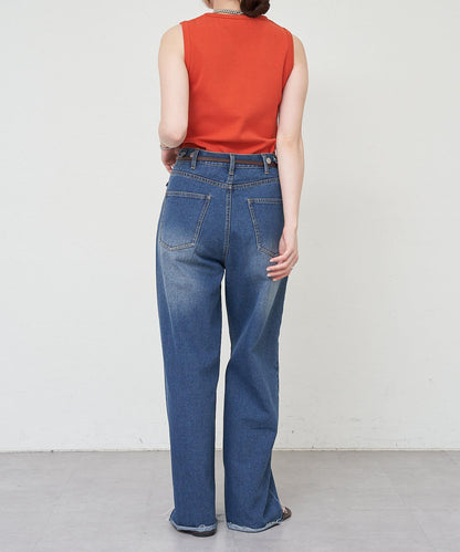 SHENERY 羅紋修身無袖背心