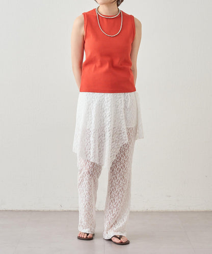 SHENERY 羅紋修身無袖背心