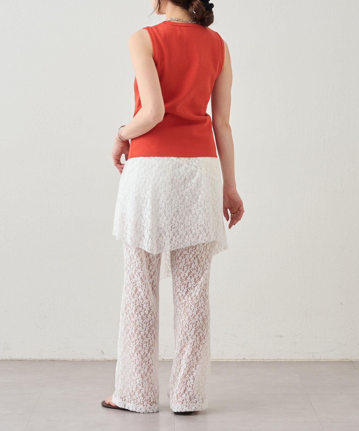 SHENERY 羅紋修身無袖背心