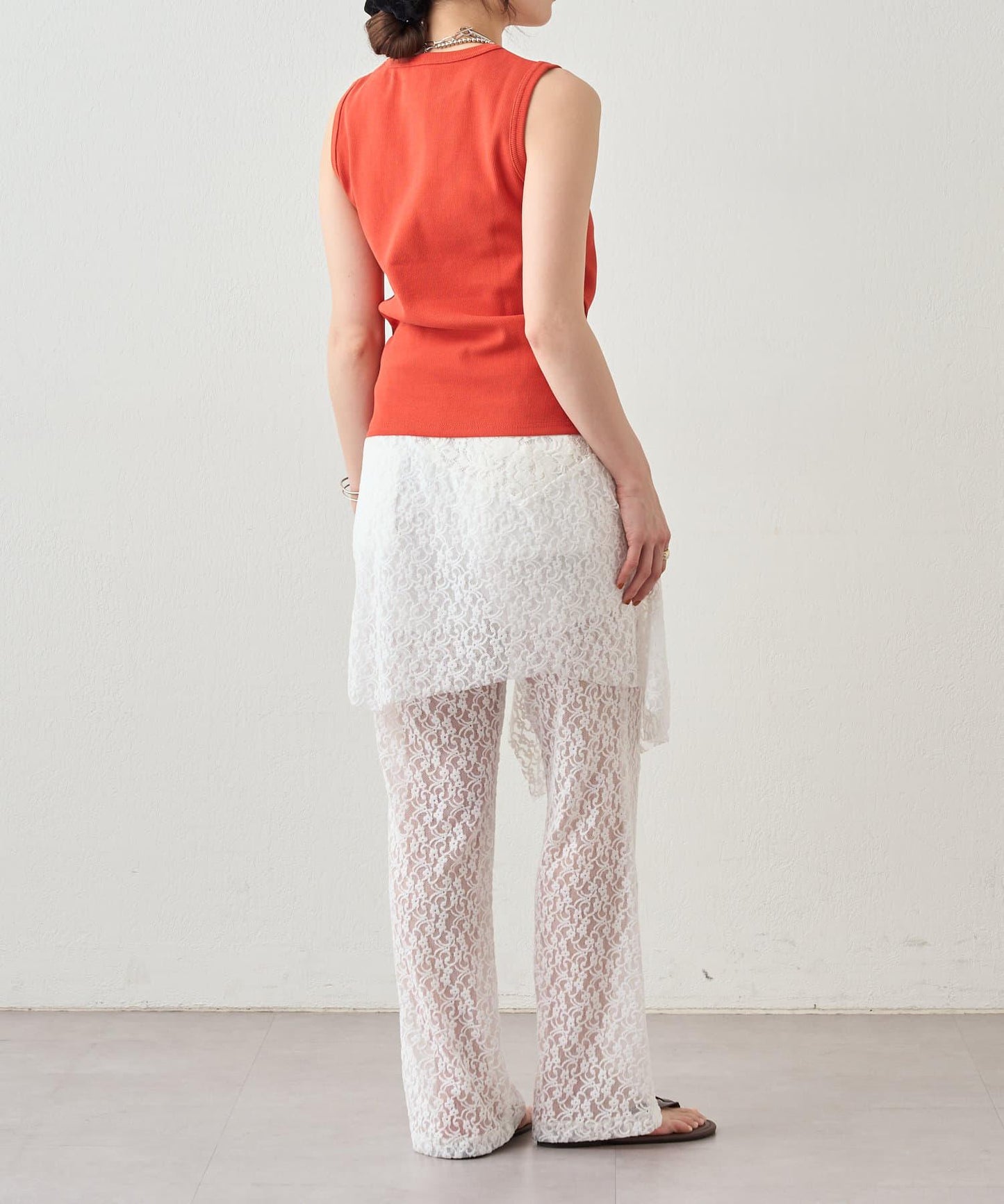 SHENERY 羅紋修身無袖背心