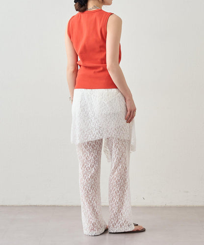 SHENERY 羅紋修身無袖背心