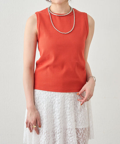 SHENERY 羅紋修身無袖背心