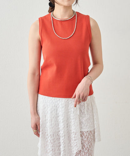 SHENERY 羅紋修身無袖背心