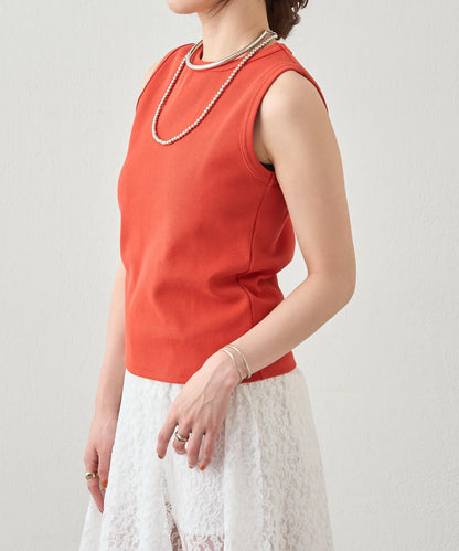 SHENERY 羅紋修身無袖背心
