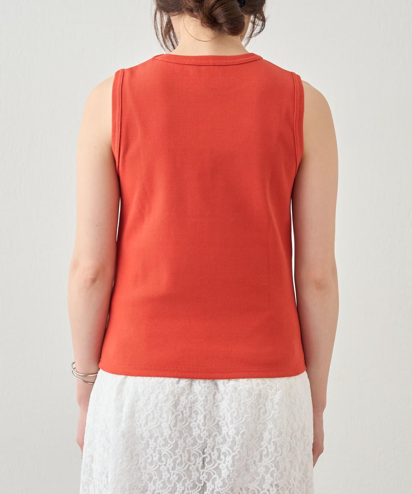 SHENERY 羅紋修身無袖背心