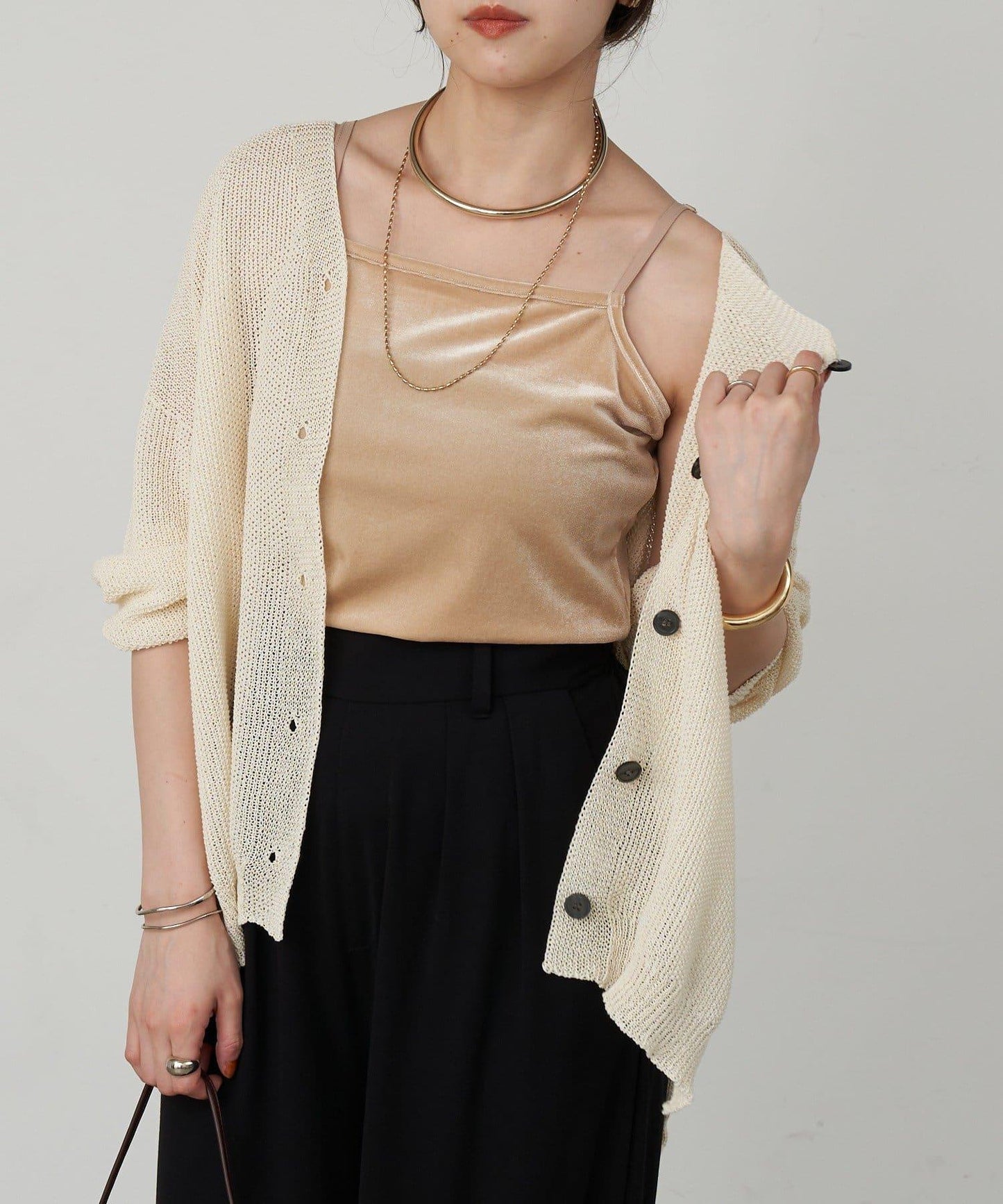 SHENERY 天鵝絨吊帶背心