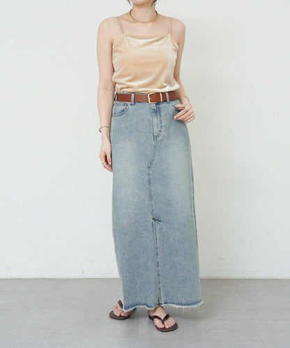 SHENERY 天鵝絨吊帶背心