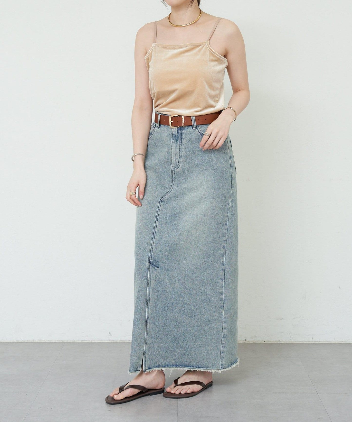 SHENERY 天鵝絨吊帶背心