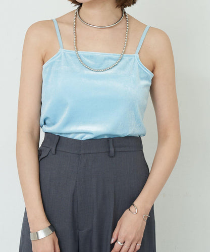 SHENERY 天鵝絨吊帶背心