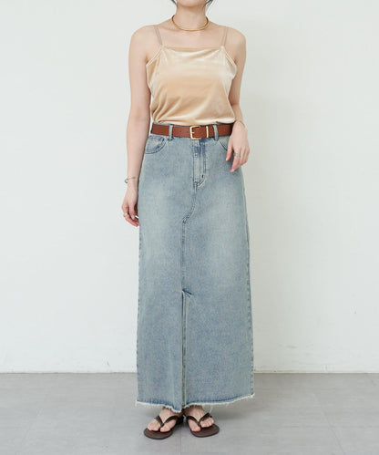 SHENERY 天鵝絨吊帶背心