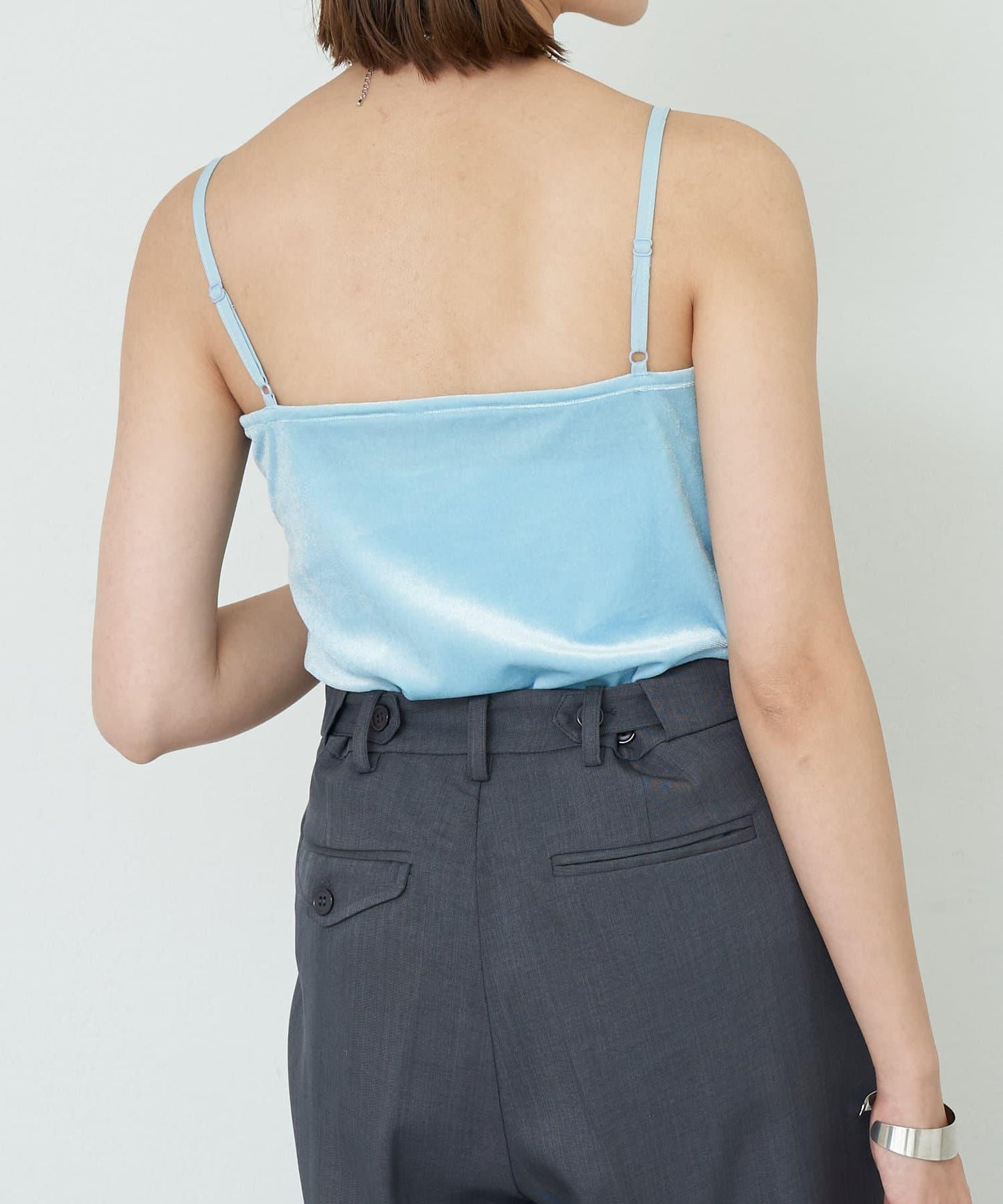 SHENERY 天鵝絨吊帶背心